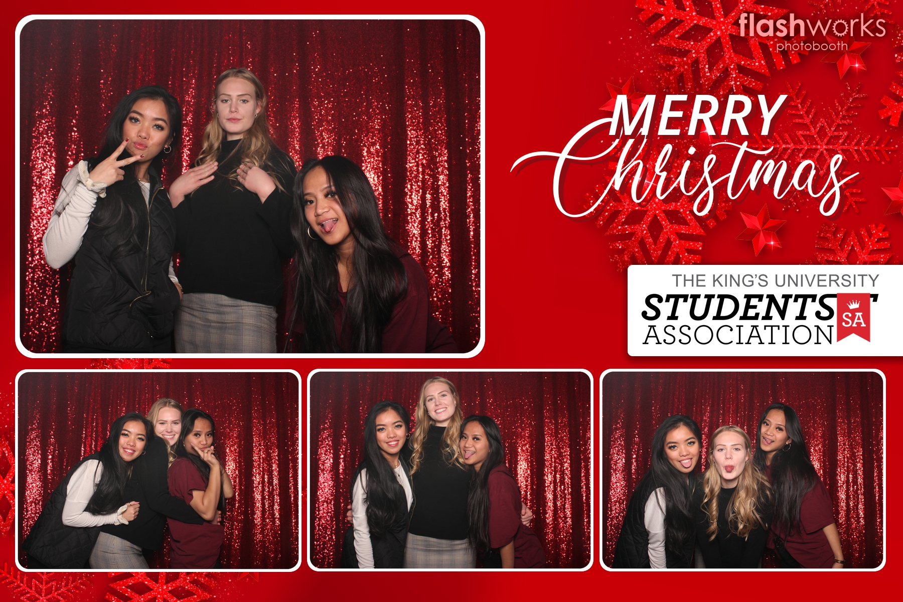 Kings Christmas Party | View more photos from the event at gallery.flashworksphotobooth.com/u/FlashworksPhotoboothInc/Kings-Christmas-Party